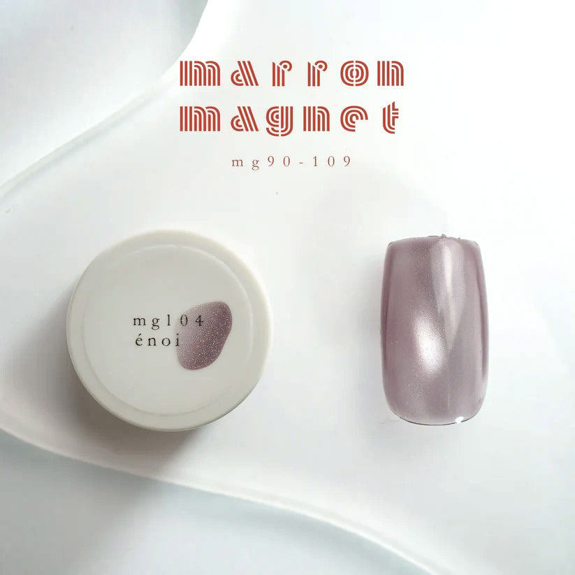 énoi Cat Eye Gel Polish - Marron Magnet #MG104