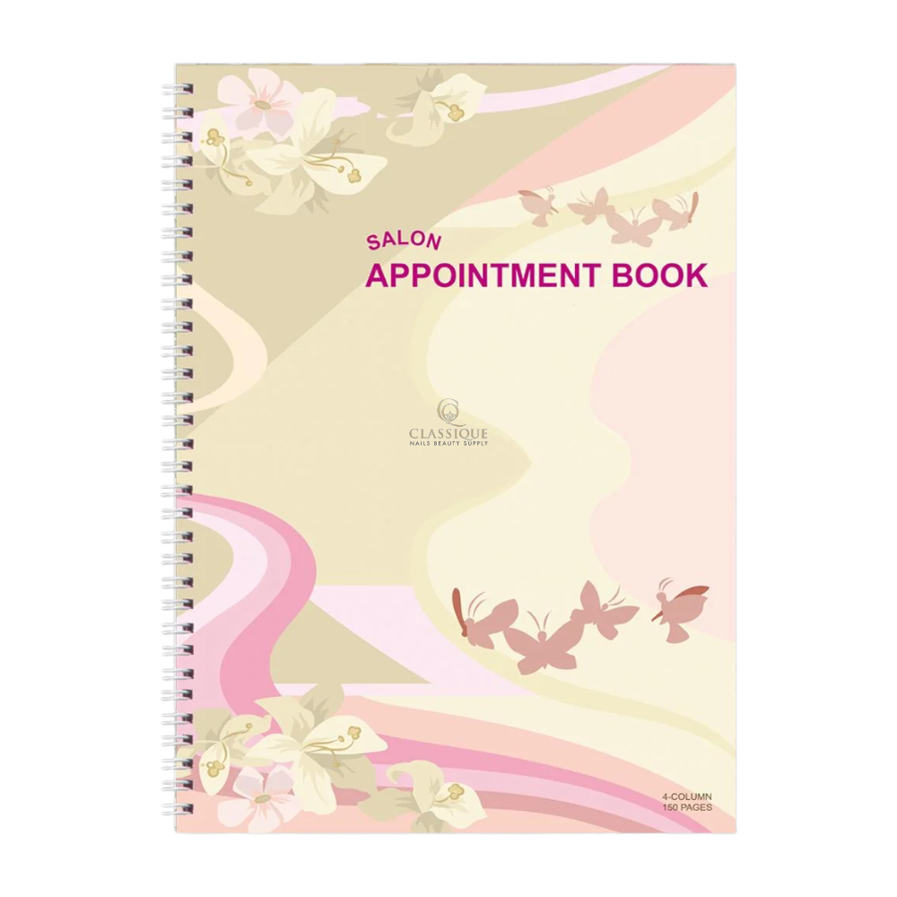 Salon Appointment Book 4Column #AB104