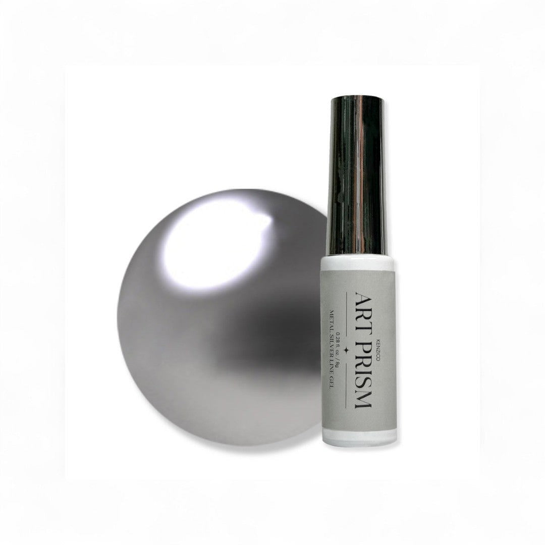Kenzico Liner Gel - Art Prism Metal Silver