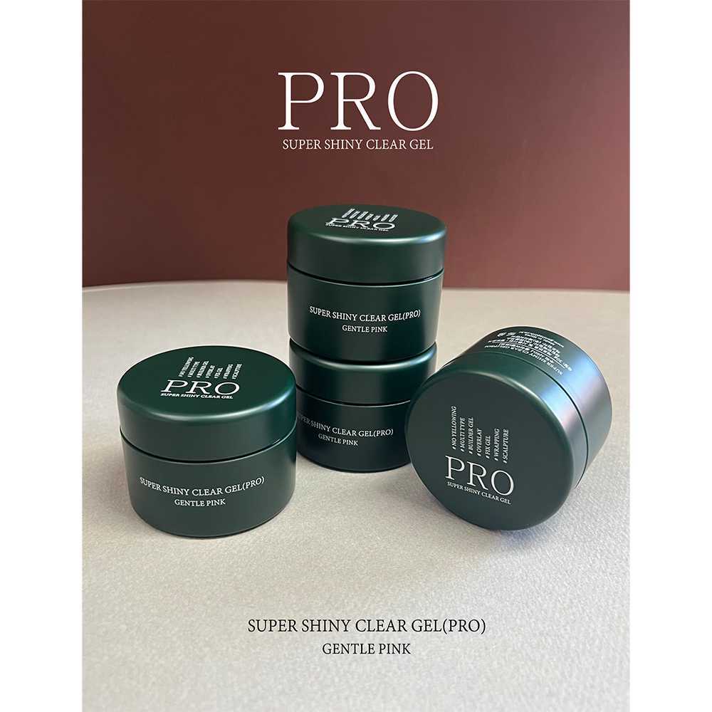 Gentle Pink Super Clear Builder Gel Pro - New 2022