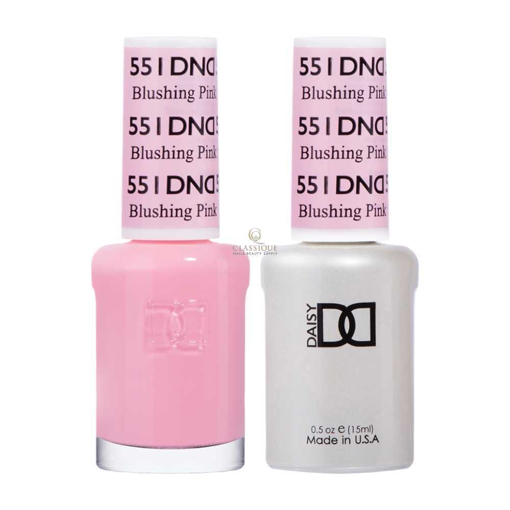 DND Gel & Lacquer Duo - Blushing Pink #551