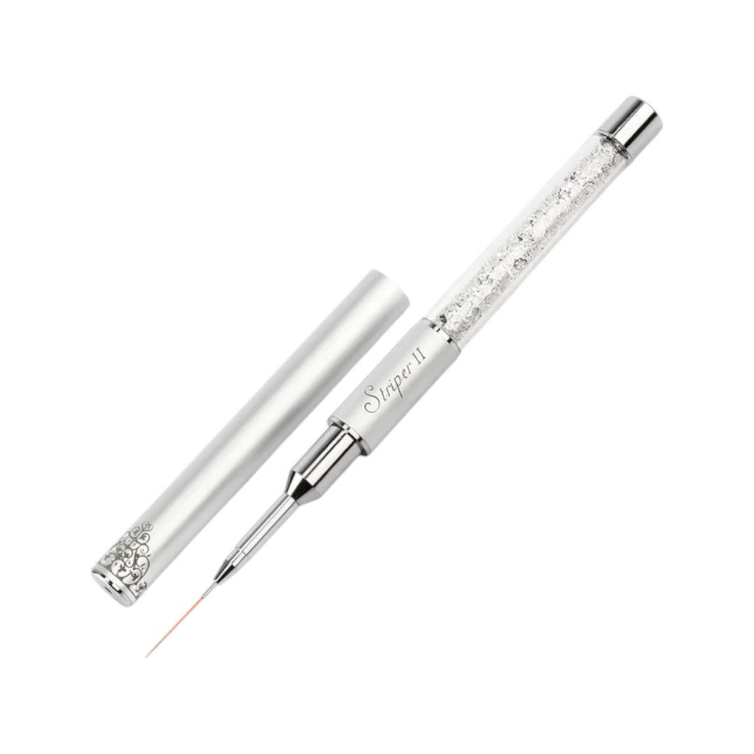 Ugly Duckling Art Brush - Striper II Premium Crystal Handle