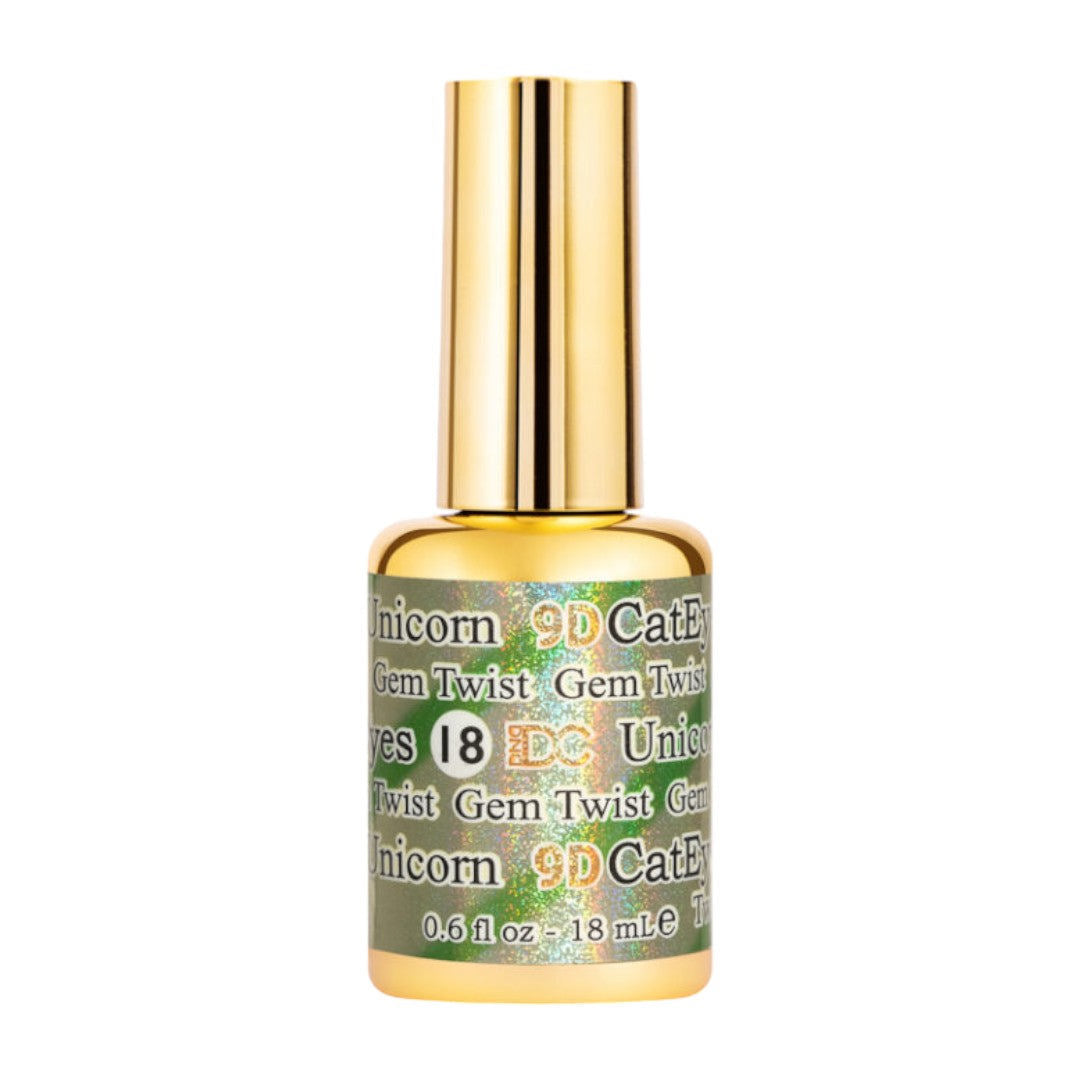 DND DC 9D Cat Eye Gel Polish - Gem Twist #18
