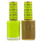 DND Diva Gel & Lacquer Duo - Highlighter Yellow #188