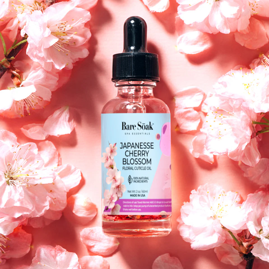 Bare Soak Floral Cuticle Oil 2Oz