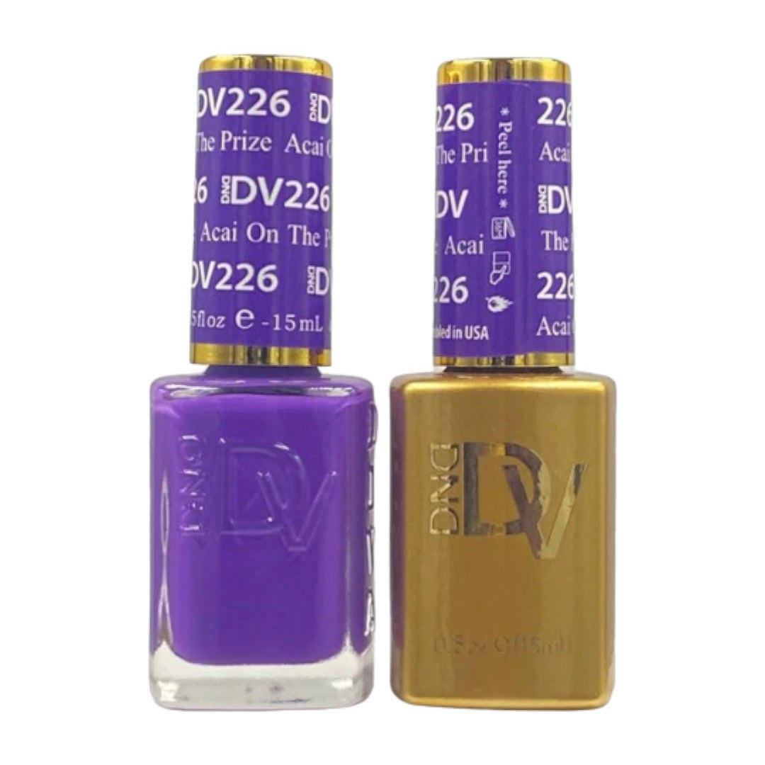 DND Diva Gel & Lacquer Duo - Acai On The Prize #226