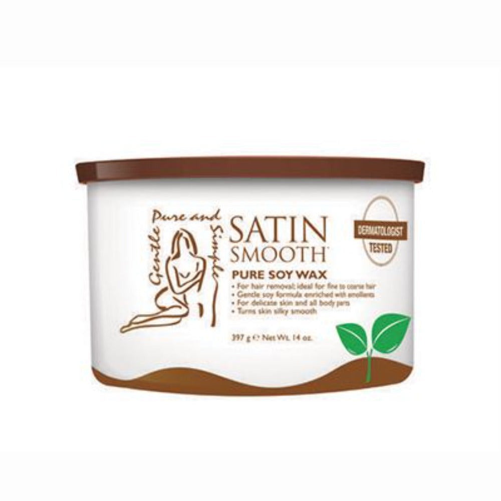 Satin Smooth Soft Wax - Pure Soy 14Oz #SSW14SYG