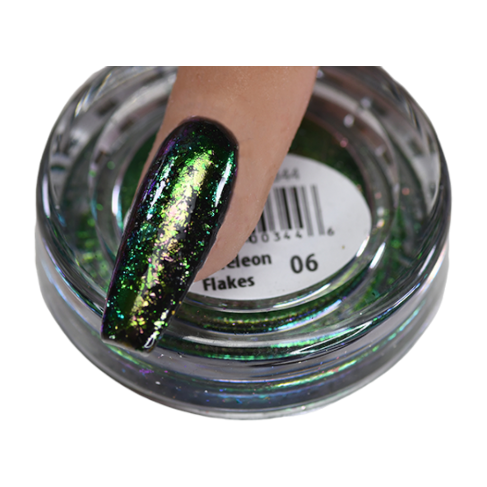Cre8tion Nail Art Effect 0.5g - Chameleon Flakes #06