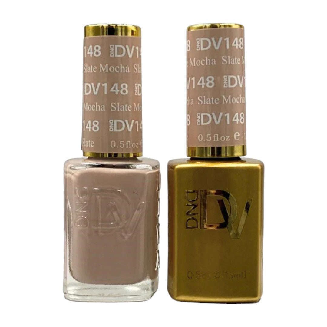 DND Diva Gel & Lacquer Duo - Slate Mocha #148