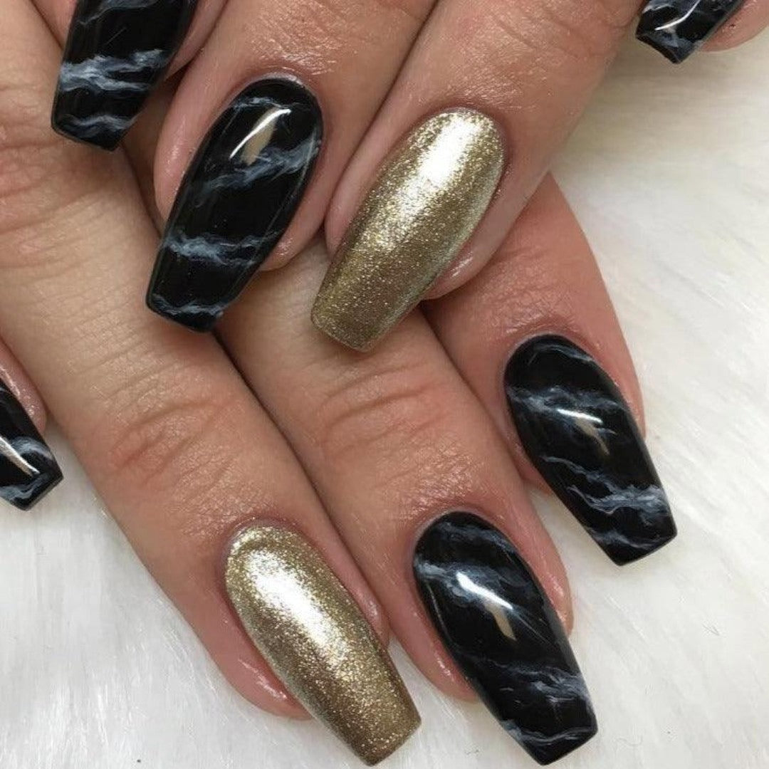 Akzéntz UV/LED Gel Play - Glitter Glistening Gold 0.14Oz