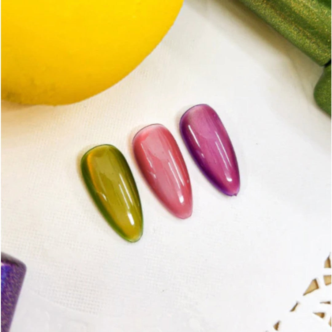 Jel and Gel Cat Eye Gel Polish - Special Fruit Collection (3pcs)
