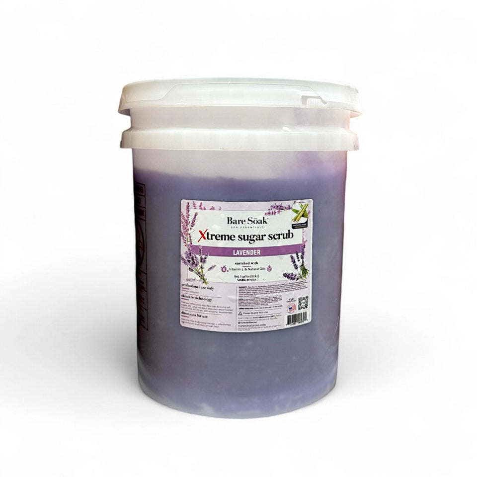Bare Soak Xtreme Sugar Scrub 5Gal Bucket