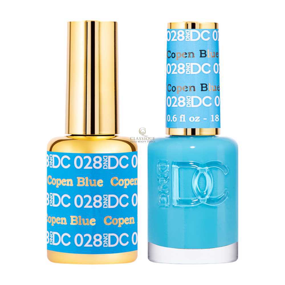 DND DC Gel & Lacquer Duo - Copen Blue #028
