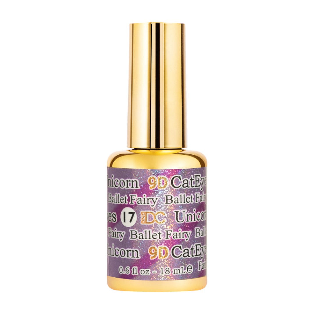 DND DC 9D Cat Eye Gel Polish - Ballet Fairy #17