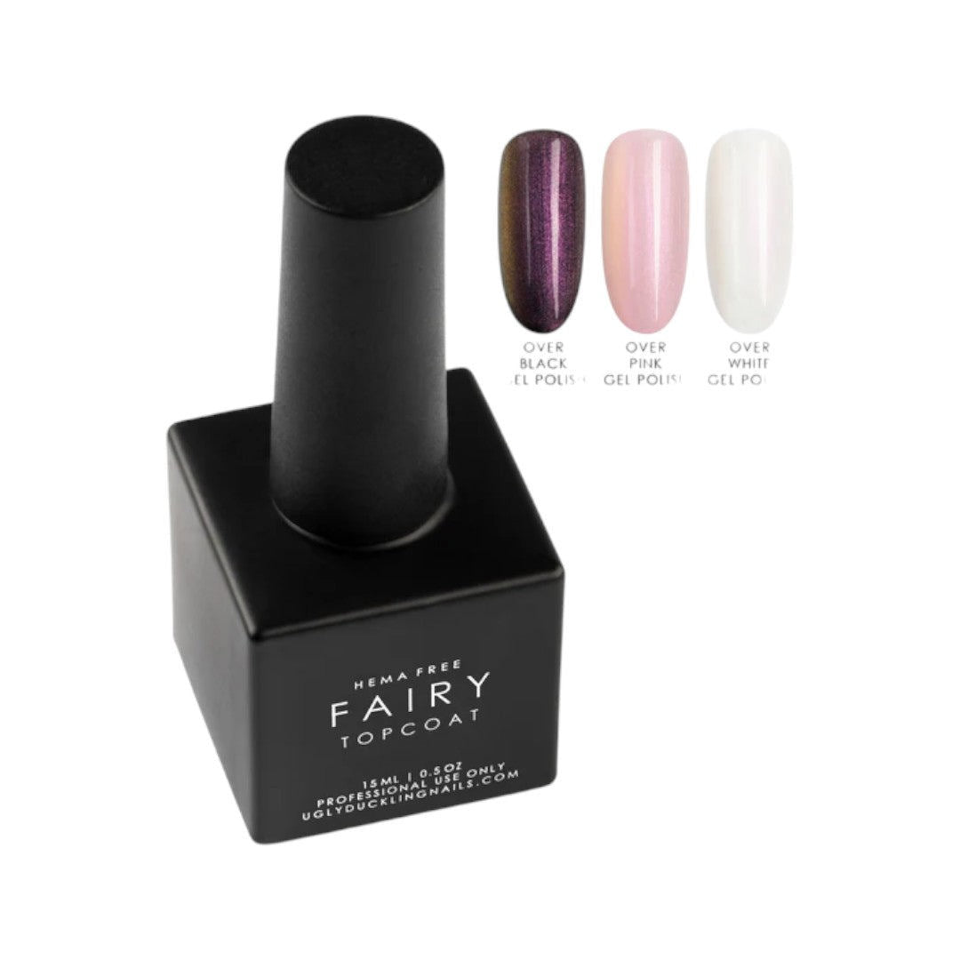 Ugly Duckling Non-Wipe Gel Top Coat (HEMA-Free) - Fairy