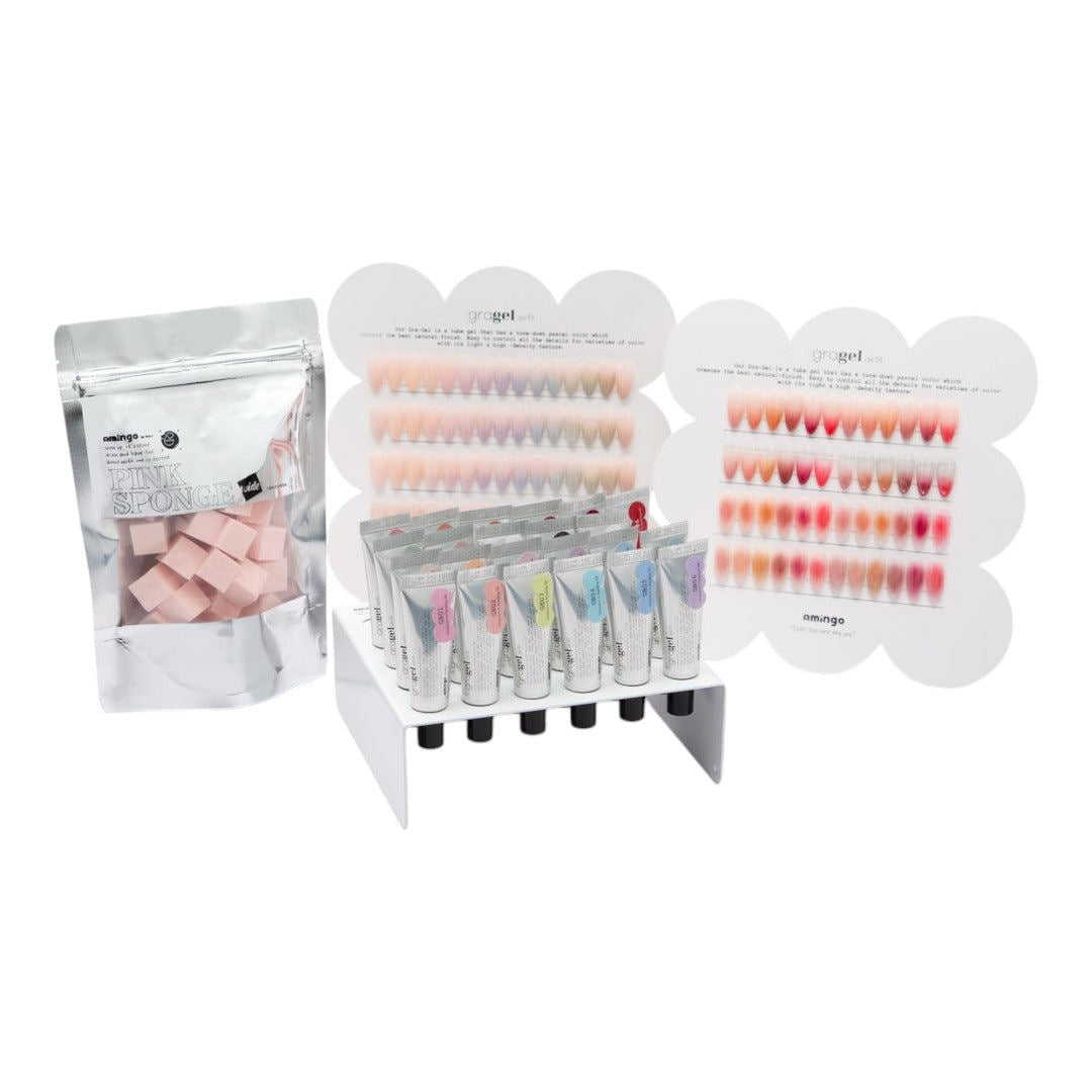 Amingo Airfit Gragel - Full Series (22 Colours) + Sponges + Cradle