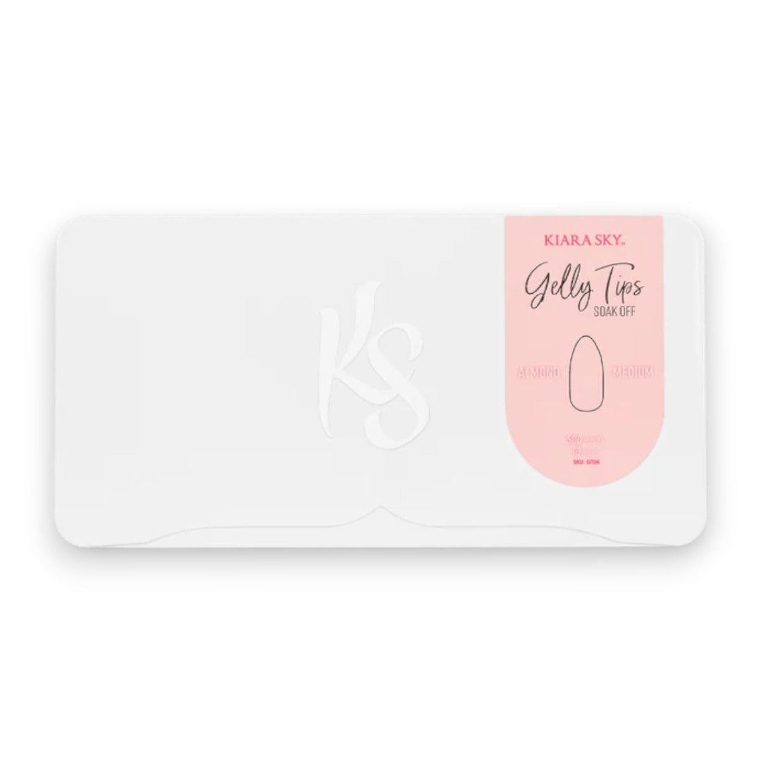 Kiara Sky Gelly Nail Tips Box - Almond Medium (500Pcs)