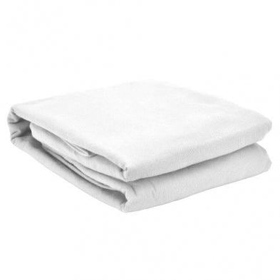 PI Terry Fitted Bed Sheet w/o Hole - White