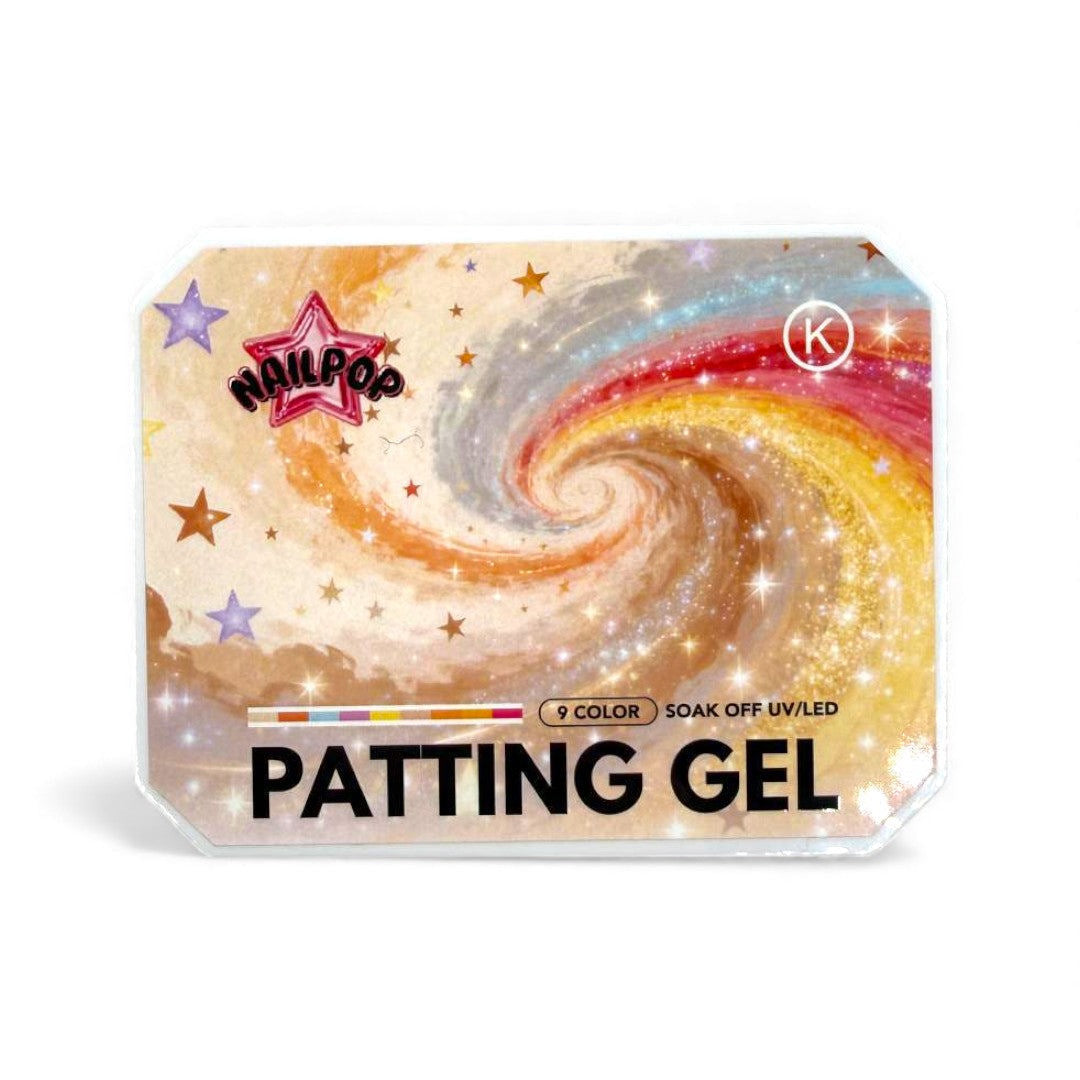 NAILPOP Patting & Solid Paint Gel Palette