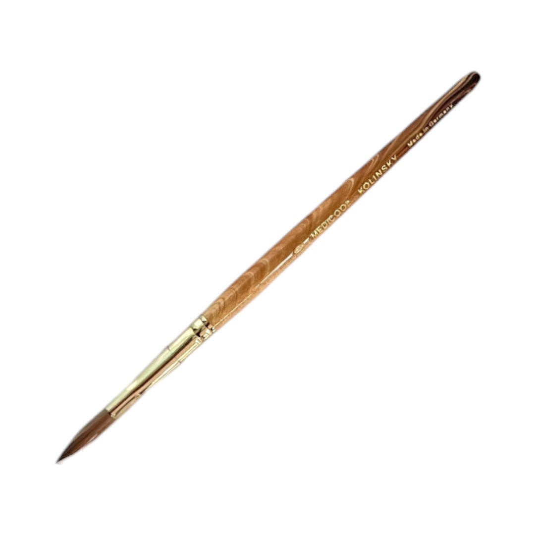 Medicool Acrylic Brush - Kolinsky Sable Oval #10