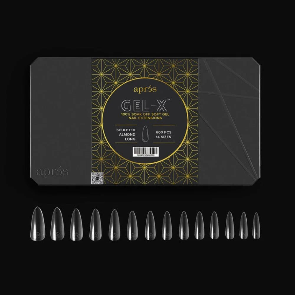 Apres Gel-X Nail Tips Box 2.0 - Almond (600Pcs)