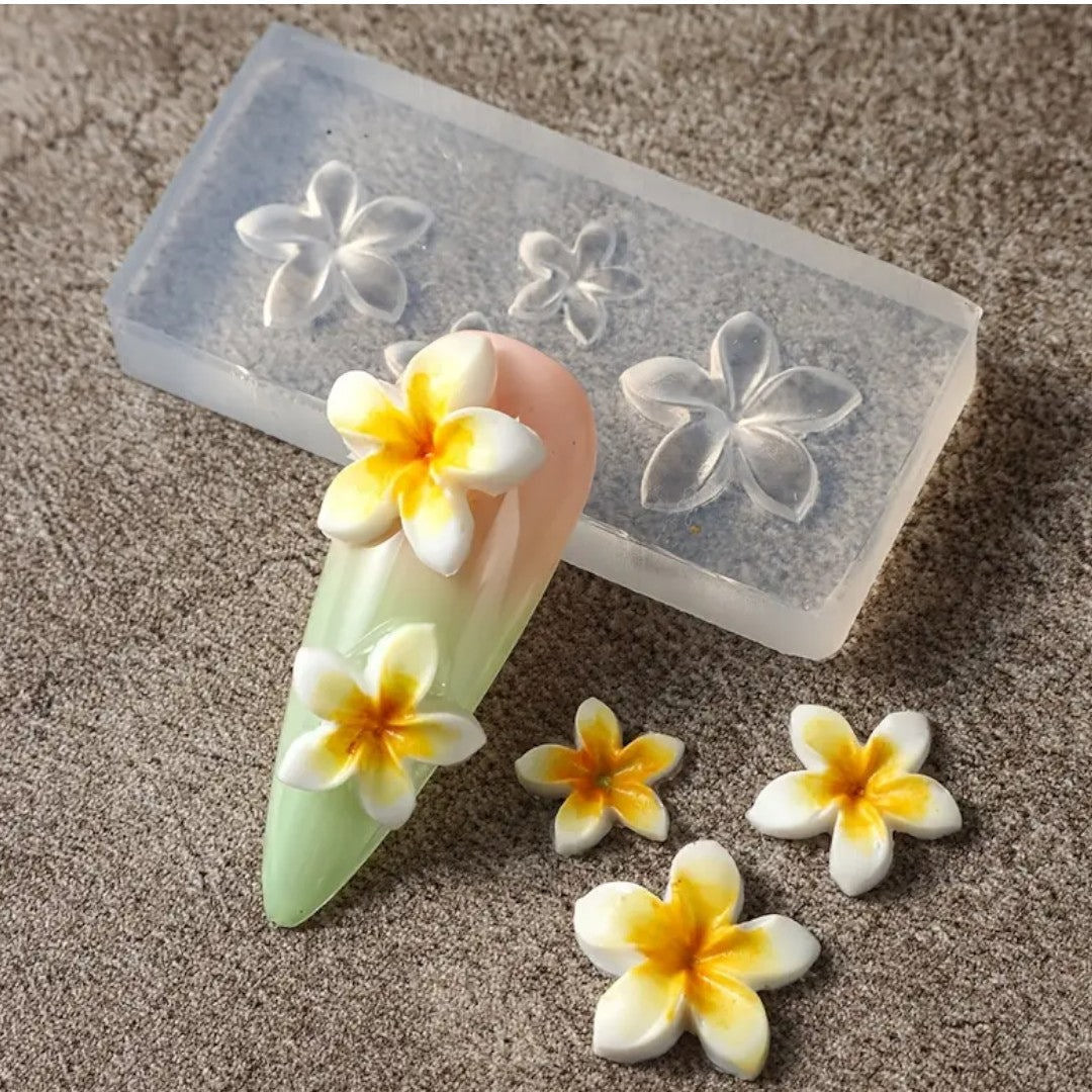 CNBS 3D Silicone Mould – Mixed Flower Designs