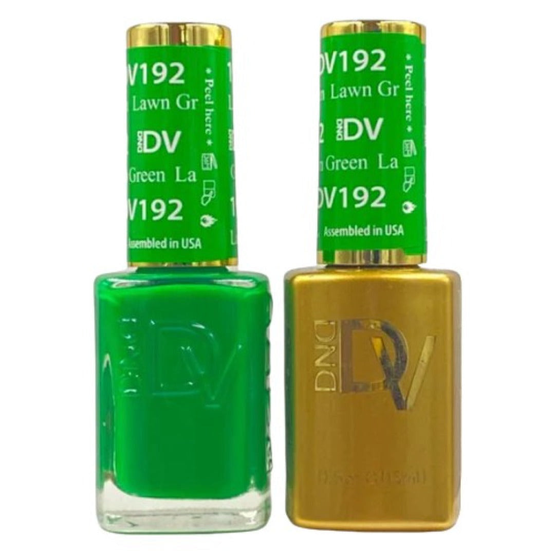 DND Diva Gel & Lacquer Duo - Lawn Green #192