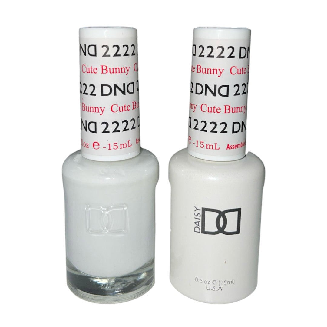 DND Gel & Lacquer Duo - Cute Bunny #2222