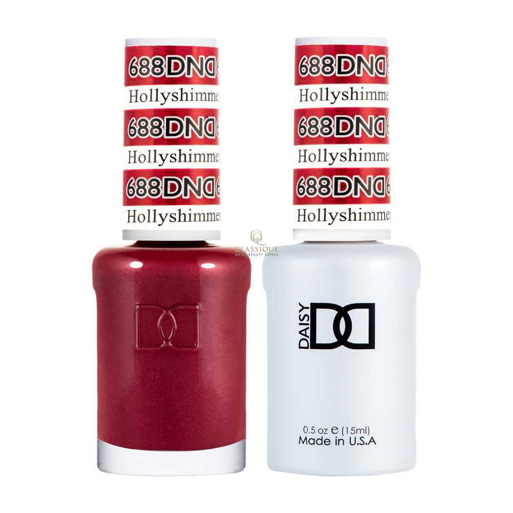 DND Gel & Lacquer Duo - Holly Shimmer #688