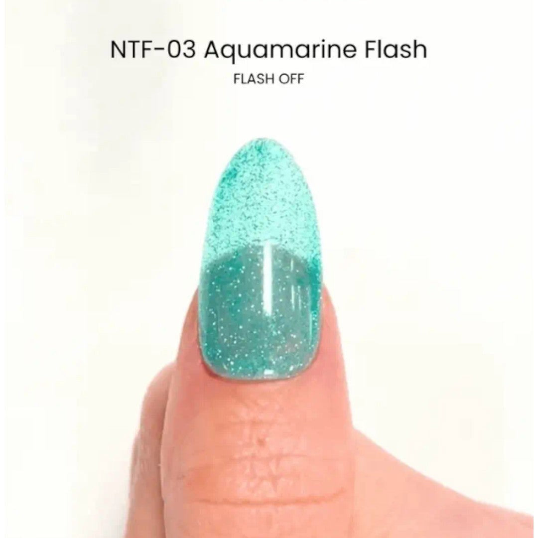 Kokoist x Nail Thoughts Flash Colour Gel - Aquamarine Flash #NTF-03