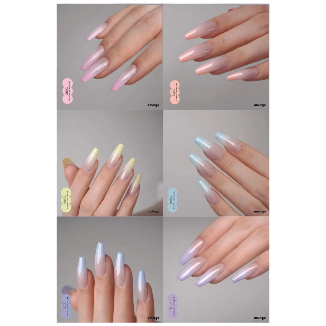 Amingo Airfit Gragel #GB01-06 Neon Pastel Series