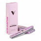 V Beauty Pure Nail Buffers - Diamond Sponge Design 100/180 Grit (Pack Of 5)