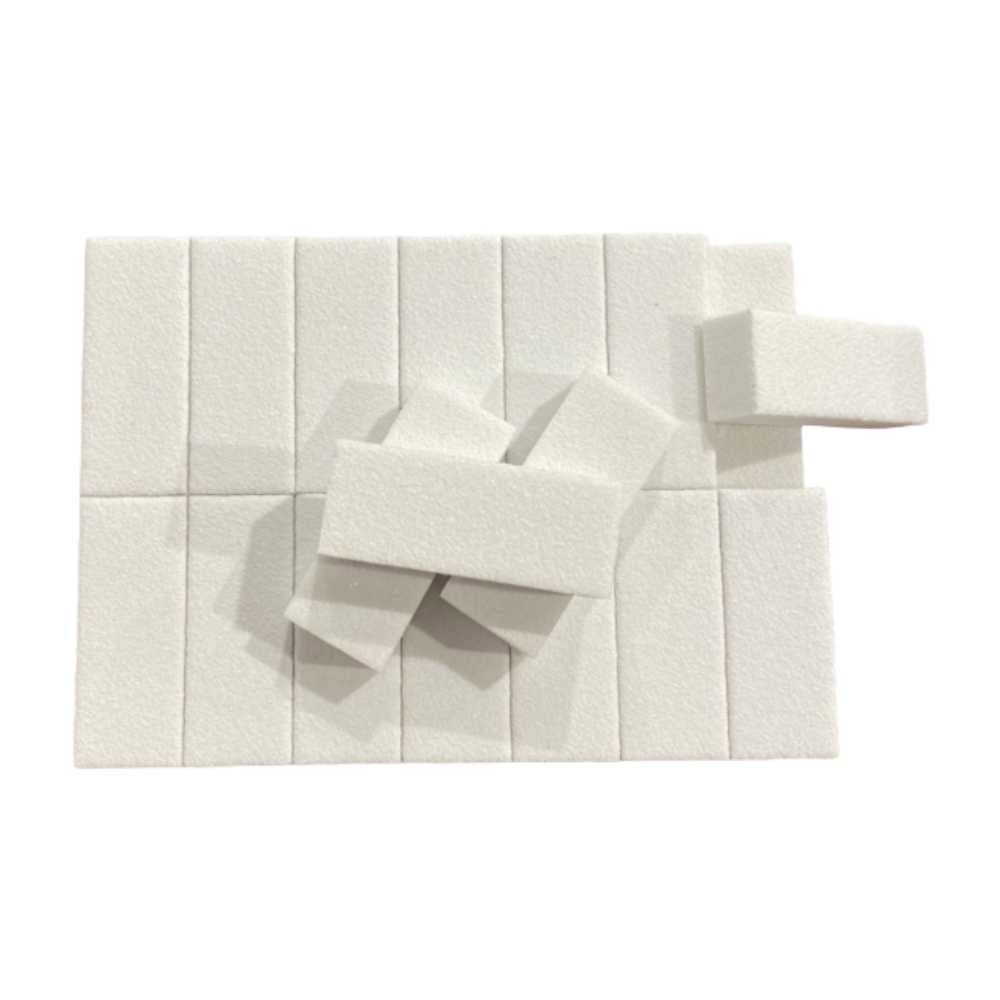 Champion Mini Nail Buffer - Long White 80/80 Grit (Pack of 48)