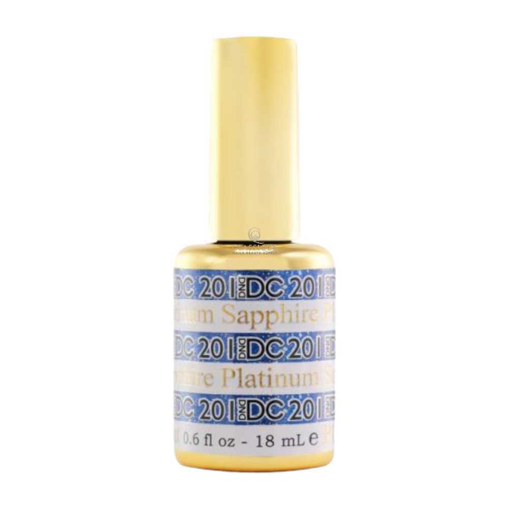 DND DC Platinum Gel Polish - Sapphire #201