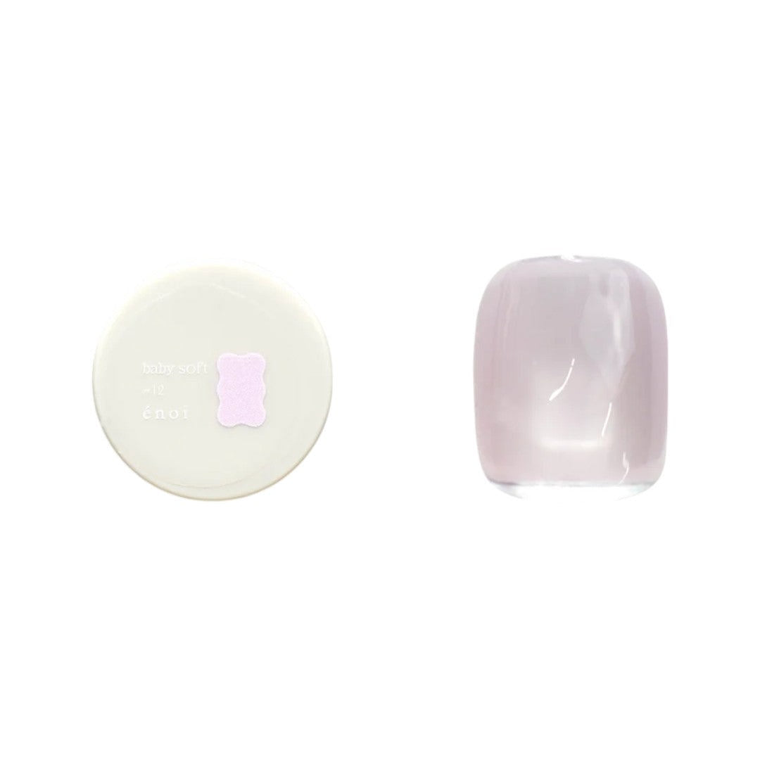 Enoi Sheer Gel Polish - Baby Soft #12
