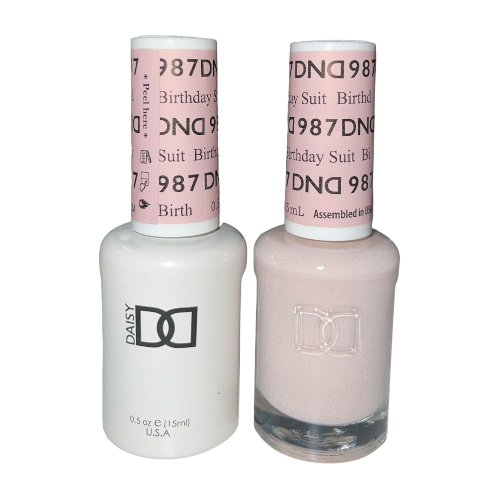DND Gel & Lacquer Duo - Birthday Suit #987