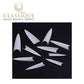 CNBS Nail Tips - Natural Stiletto Long Size #5 (Bag of 50)
