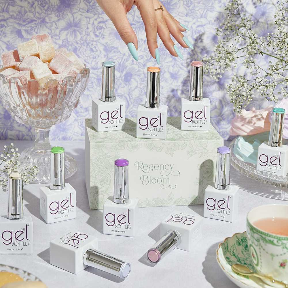 The Gelbottle Gel Colour Regency Bloom Collection 10Pcs