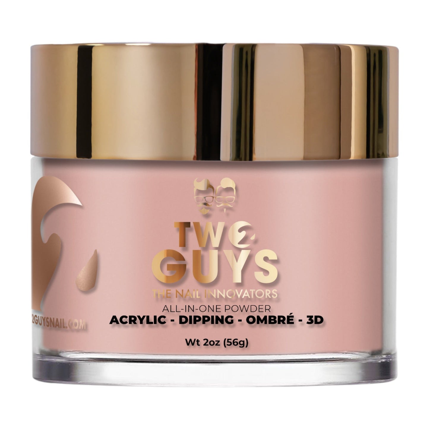 2Guys Acrylic & Dipping Powder 2Oz #A142 Nude Delight