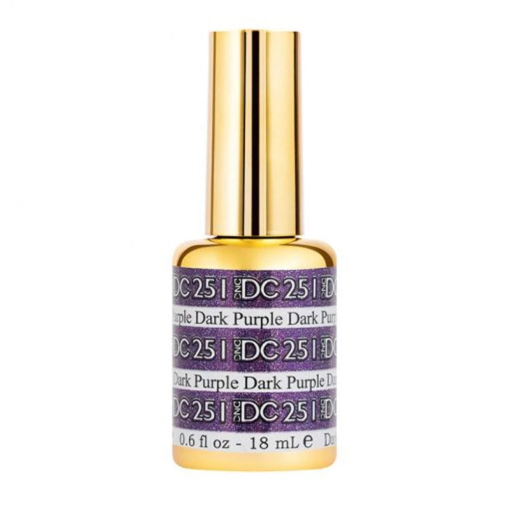 DND DC Mermaid Gel Polish - Dark Purple #251