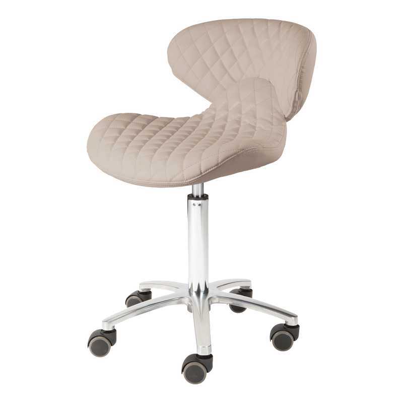 Whale Spa Diamond Technician Stool Khaki #1001H