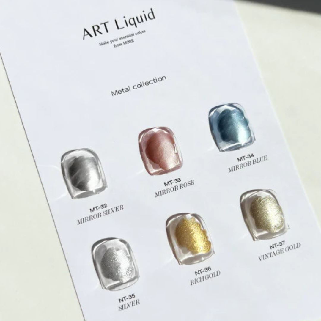 More Art Liquid Mirror Blue #MT-34