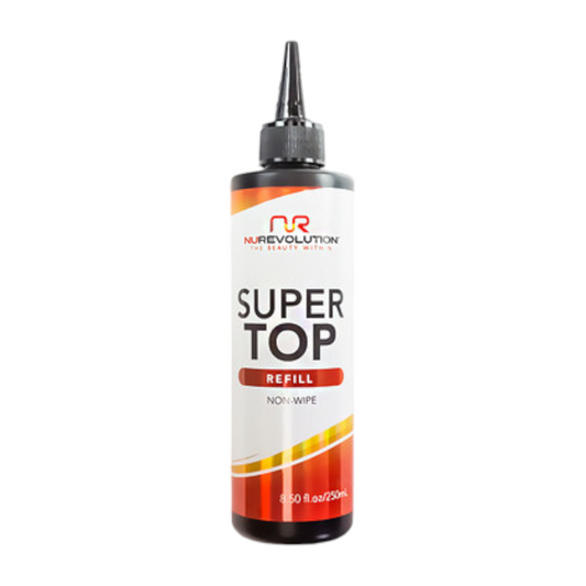 NuRevolution Super Gel Top Coat Refill #ST08 (8oz)