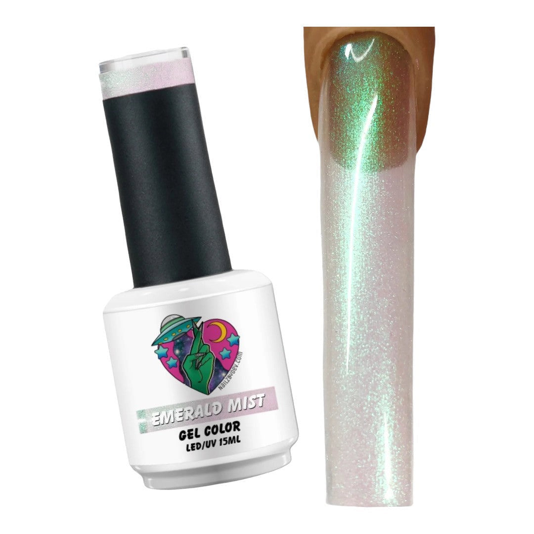 Nailz By Dev Gel Polish - Emerald Mist