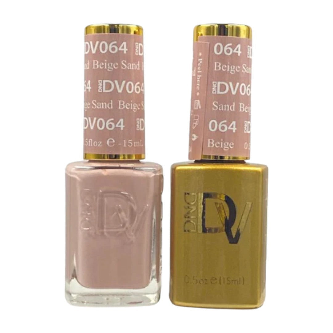 DND Diva Gel & Lacquer Duo - Beige Sand #064