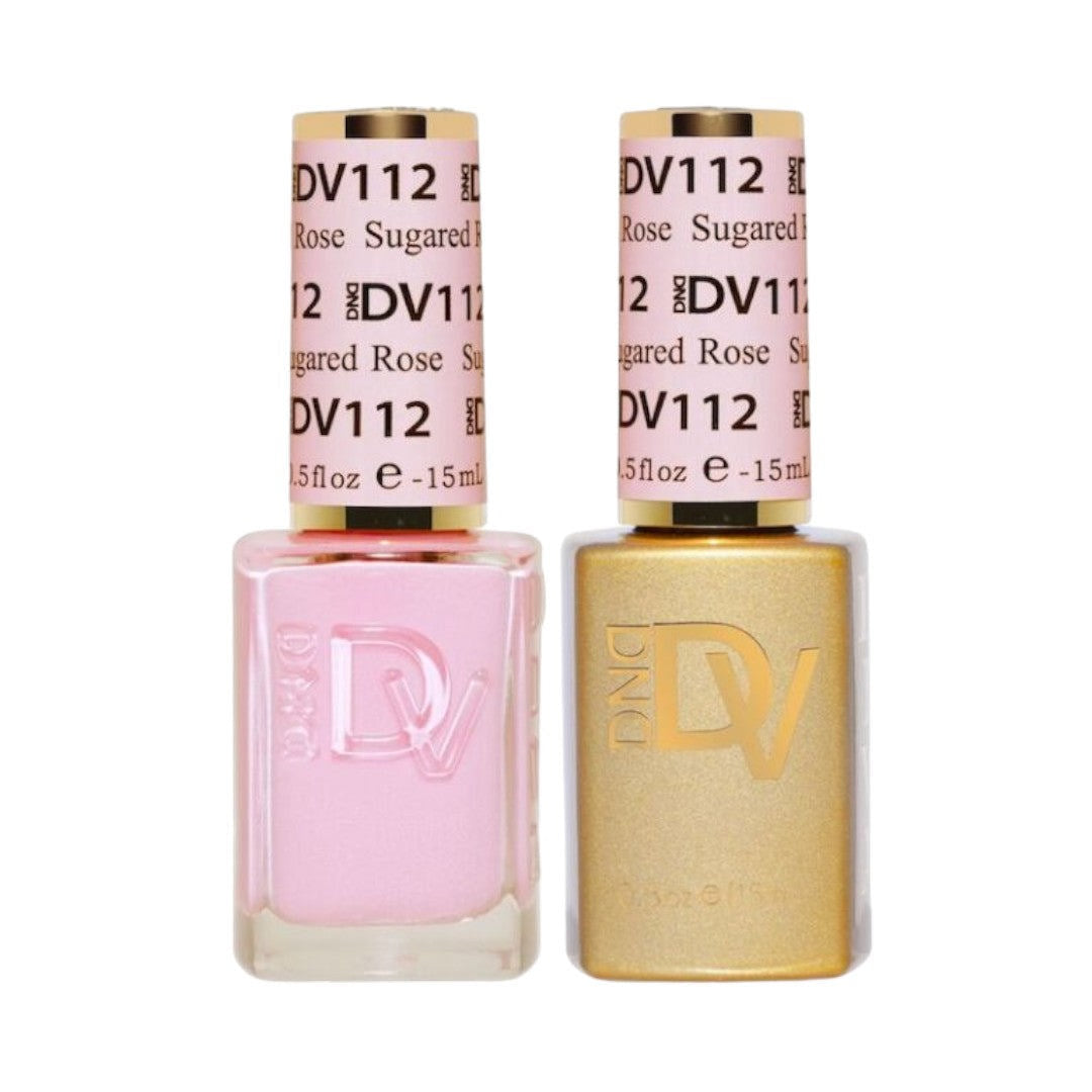 DND Diva Gel & Lacquer Duo - Sugared Rose #112