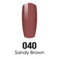 DND DC Gel & Lacquer Duo - Sandy Brown #040