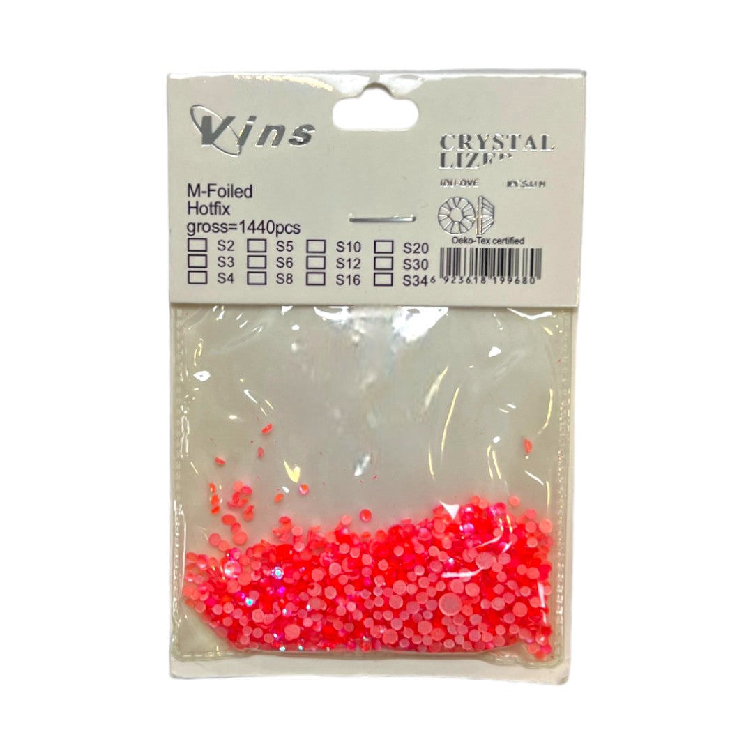 CNBS Rhinestones - Colourful Assorted Flatback Crystals 1440pcs