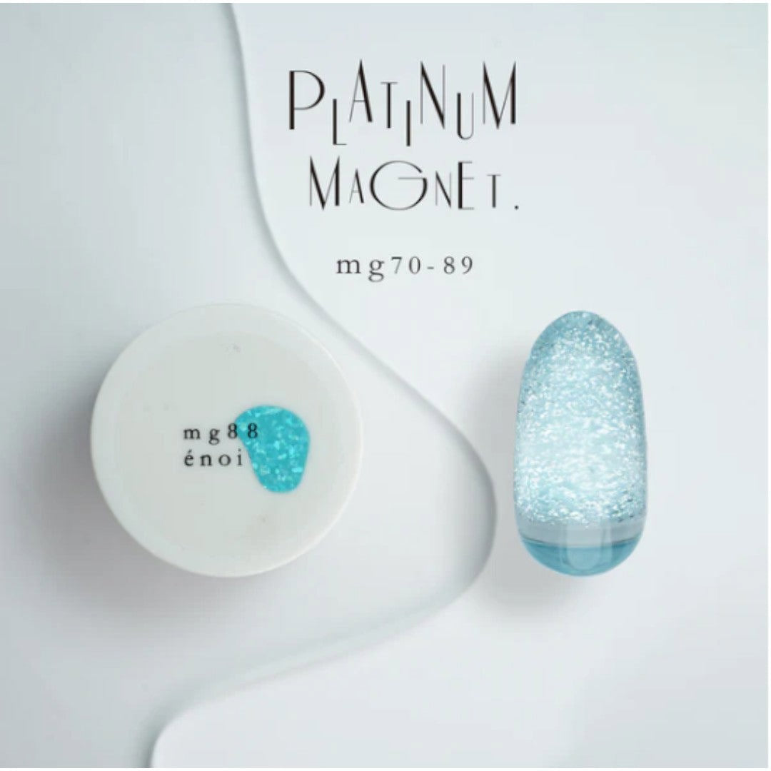 Enoi Cat Eye Gel Polish - Platinum Magnet #MG88