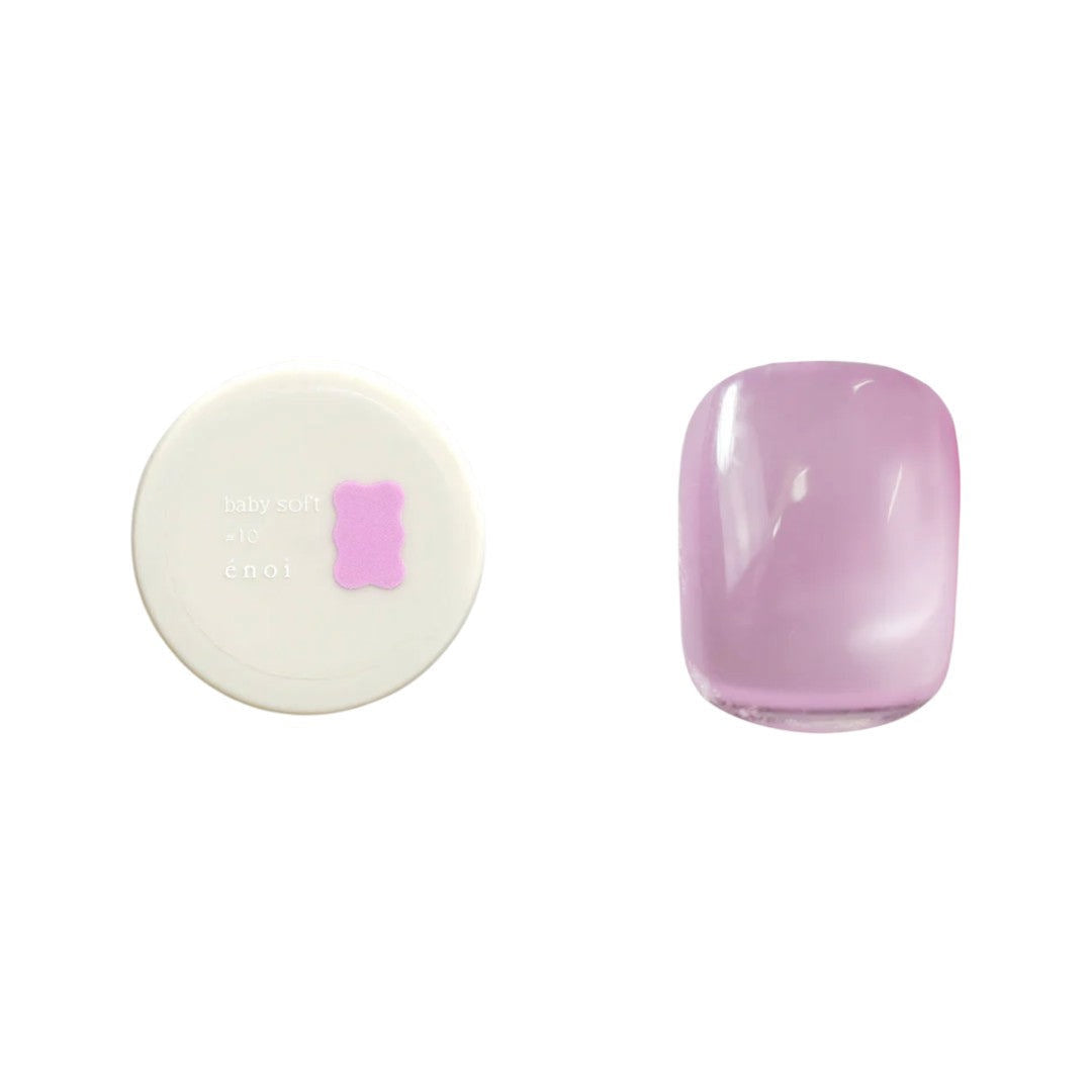 Enoi Sheer Gel Polish - Baby Soft #10
